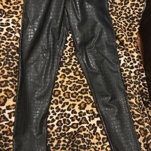 Commando Black Textured Pants
